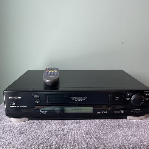 Hitachi ux6570a vcr fi - vt-ux6570a, hi-fi