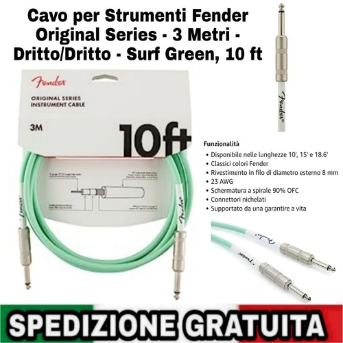 Cavo strumenti fender - x,