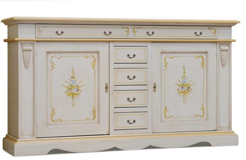 Credenza madia dipinta - ,