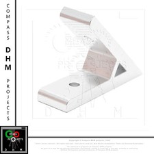 Staffa angolo 45° per