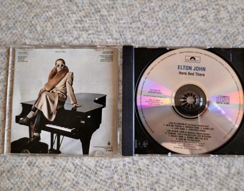 Elton john here and there - john, cd