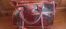 Kit borsa tracolla trasparente