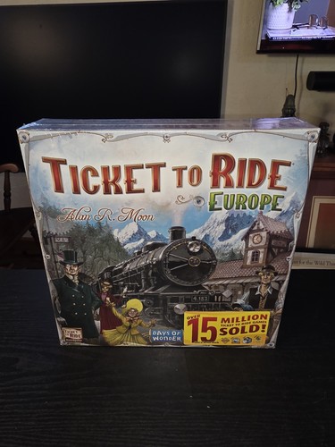Ticket ride europe gioco da - ticket, to
