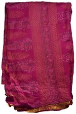 Sari indiani rosa vintage FNC