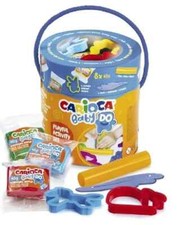 Pasta Modellabile Barattolo Carioca Baby Do 10 Pezzi Colori Misti + Accessori