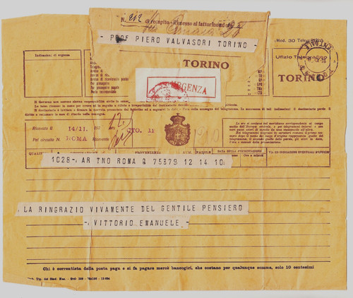 Telegramma urgente 1928 re - 1928,