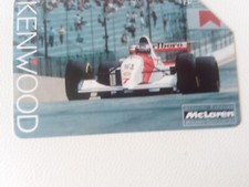 scheda telefonica sip kenwood  mc laren lire 5000  technicard