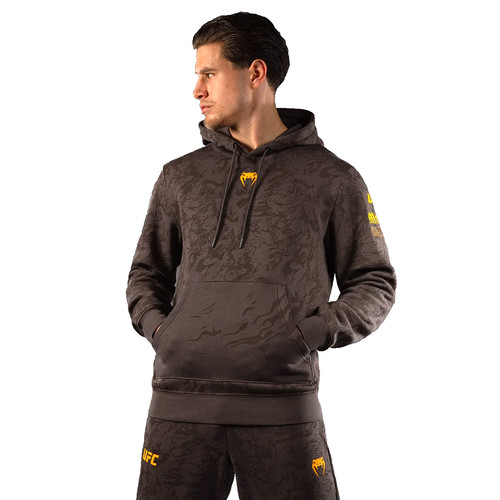Felpa con cappuccio ufc fusion - con,
