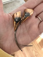 Spilla Spilla Doppio Fiore