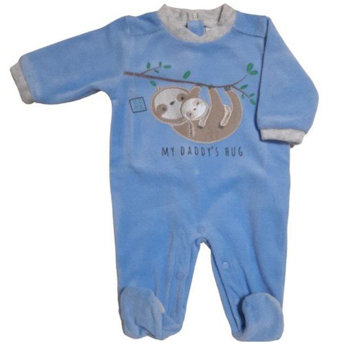 Tutina neonato ciniglia - tutina,
