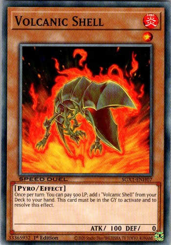Volcanic shell speed duel - speed,