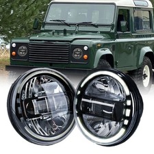 Coppia Fari Led 7" Halo Drl