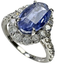 Anello US 6 zaffiro non