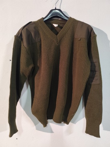 Maglione militare verde