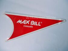 MAX BILL CASUALS OROLOGIO ADESIVO STICKER originale vintage GRANDE