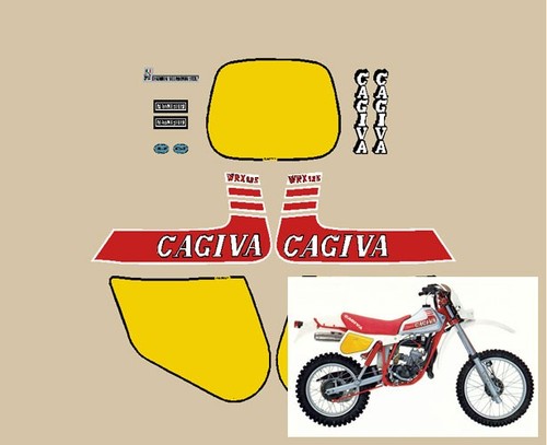 Cagiva wrx 125 prima serie - 125,