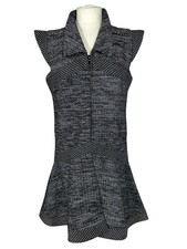 Abito CHANEL in tweed blu/nero, FR 42