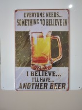 Insegna Latta Vintage Retrò