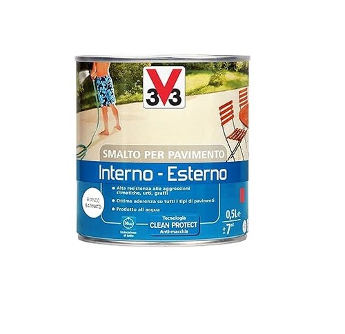 V33 smalto pavimenti 500ml - -,