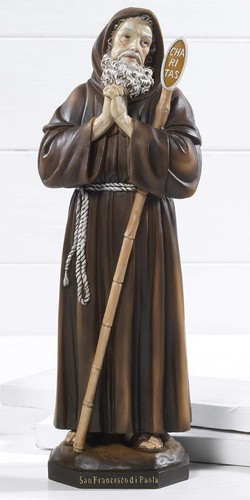 Statua resina san - in, francesco