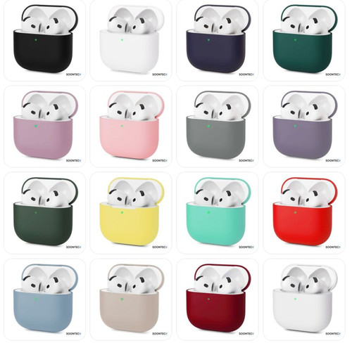 Soontec custodia per airpods - airpods, 4