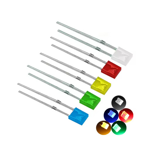 Diodi led quadrati 2x5x7 - 25,