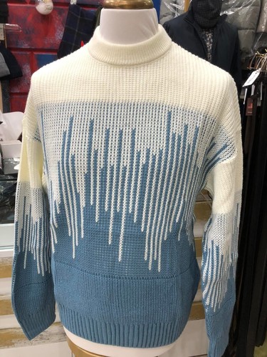 Maglione mezzo collo - , fantasia