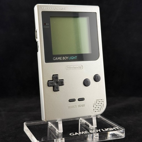 Nintendo gameboy light silver - gameboy,