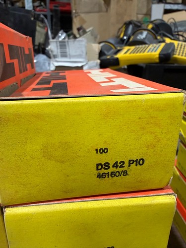 Scatola 100 chiusure hilti - scatola,