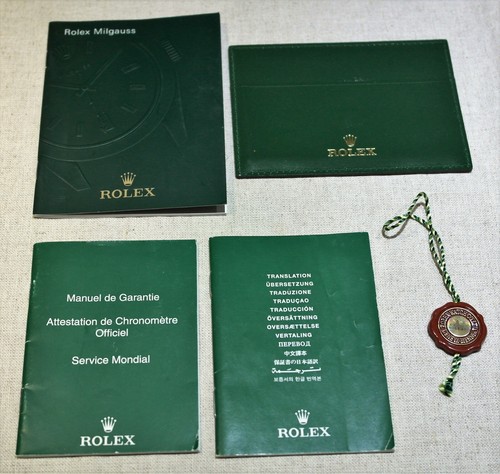 Rolex kit milgauss 116400 - rolex,