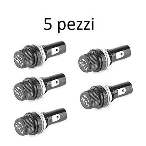 Portafusibile pannello - 5x, da