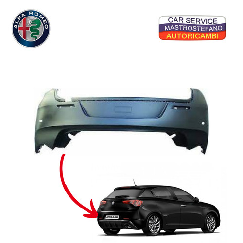 Paraurti posteriore alfa - paraurti,