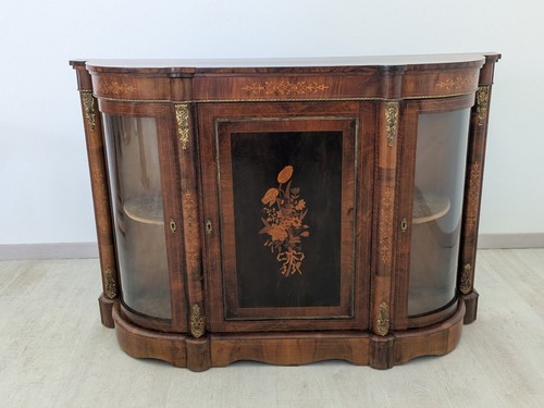 Credenza legno vetro - credenza,