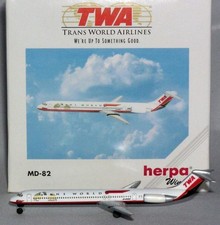 Herpa Wings 1:500 MD-82 TWA