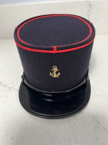 Vintage french navy kepi hat - french,
