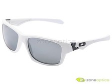 Occhiali da sole Oakley Jupiter quadrati polarizzati OO9135-08 bianco opaco/nero iridio