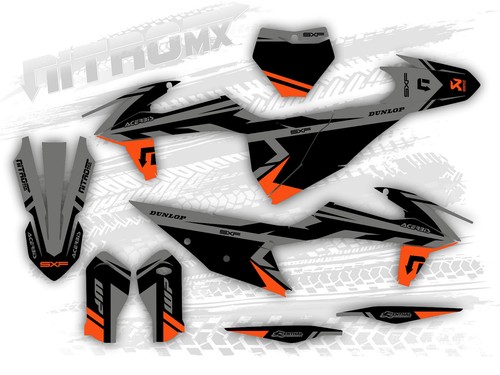 Grafica nitromx per ktm - grafica, sx