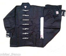 UNIFORME DIVISA per KUNG FU e TAI CHI Kimono Suit Tradizionale Wing Chun e Wushu