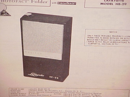 1962 lafayette radio - 1962,