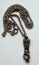 Mano Figa in argento 800 come