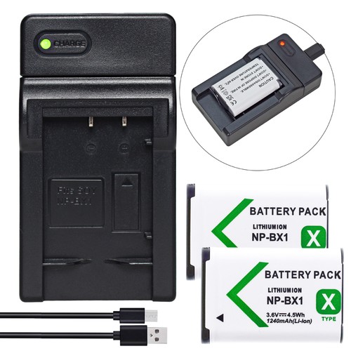 Batteria caricabatterie - 2x,