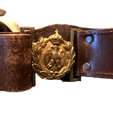 CINTURONE IN PELLE UFFICIALE