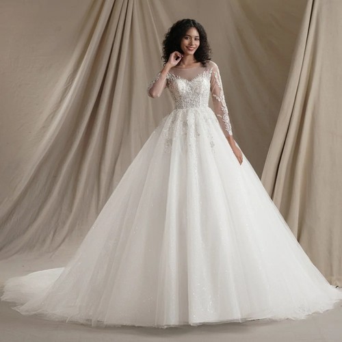 Abito sposa lusso avorio - abito,
