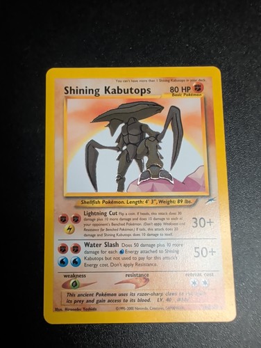 Carta pokemon neo destiny - pokemon,