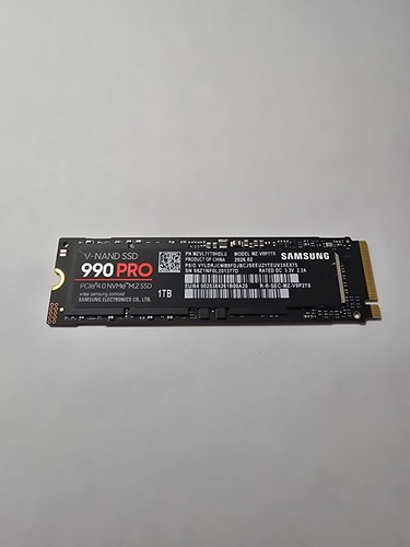 Samsung 990 pro - pro, 1tb,