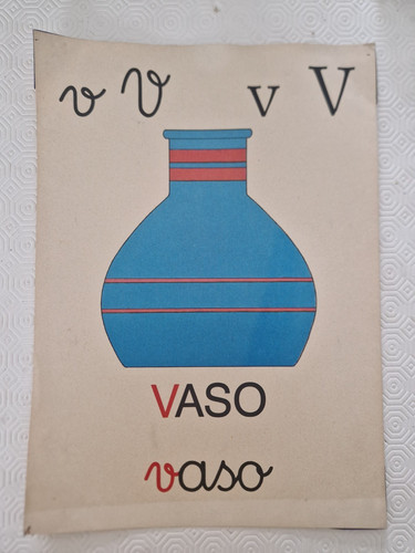 Abecedario parete vintage - a,