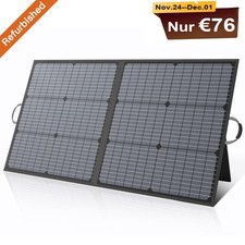 Pannello Solare Pieghevole 110W Pannelli Solari per Ecoflow Power Station Campeggio Camper