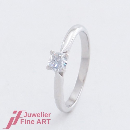 Moderno anello solitario con - moderno,