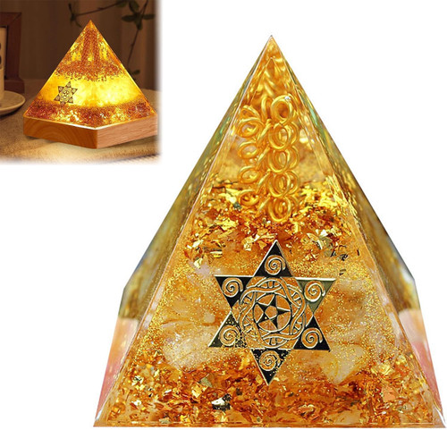 Piramide cristallo - piramide, di