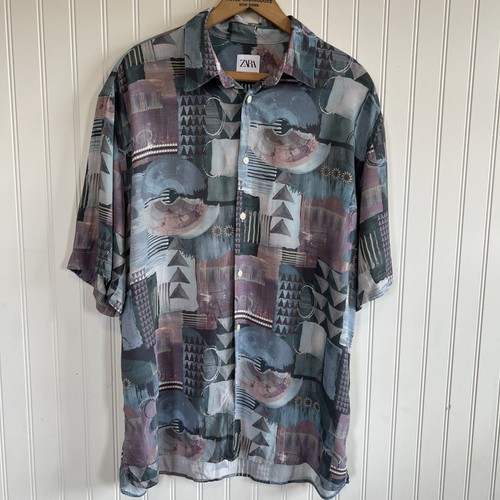 Camicia uomo zara grande - camicia,